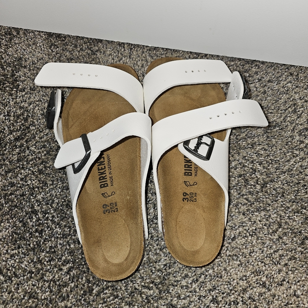 White Birkenstock size 39